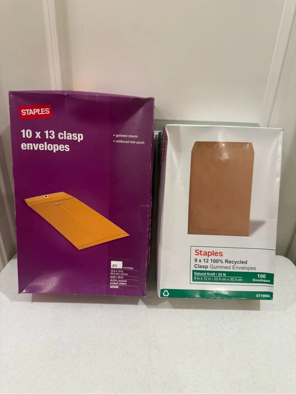 NEW Clasp Envelopes in Size 10 x 13 ~ Qty 85 & 9 x 12 ~ Qty 100